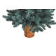 Искусственная Елка литая в горшке 70 см голубая