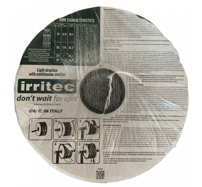 Капельная лента Irritec Tape 6mil 20 см 3050 м Италия