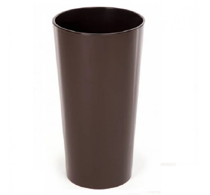 Горшок/кашпо Лилия, фрапе 140 с двойным дном (вкладкой)