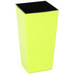 Горшок/кашпо Финезия, лимон140*140*260 с двойным дном (вкладкой)