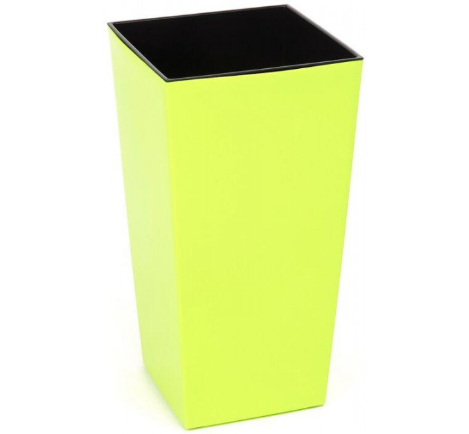 Горшок/кашпо Финезия, лимон140*140*260 с двойным дном (вкладкой)