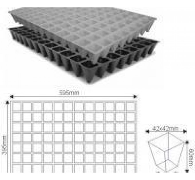 Кассета для рассады DP 42/96