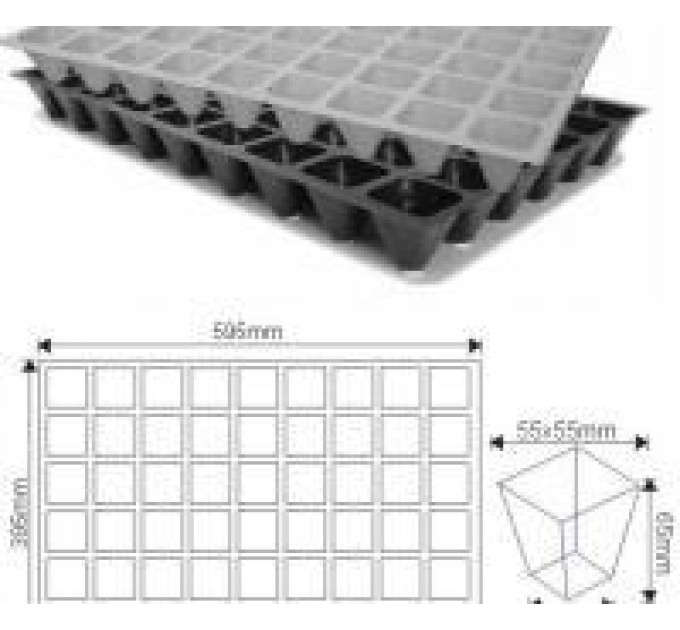 Кассета для рассады DP 55/54