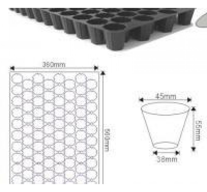 Касета для розсади DP 45/84