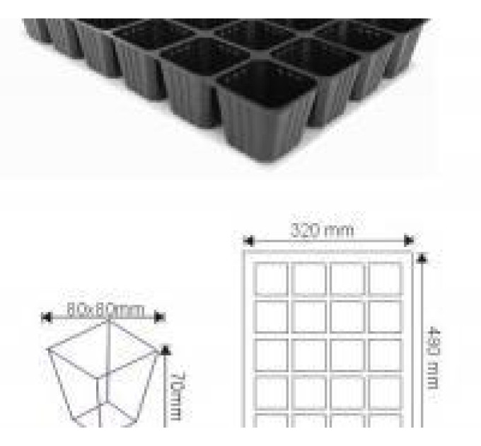 Касета для розсади DP 8/24