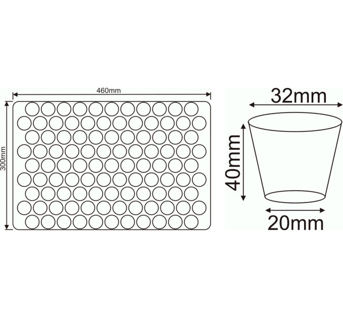 Кассета для рассады DP 3/84