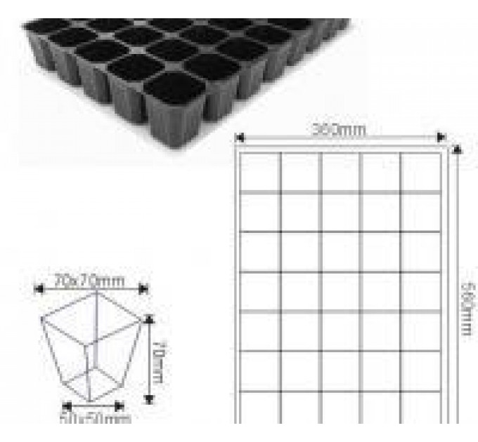 Кассета для рассады DP 7/40/G