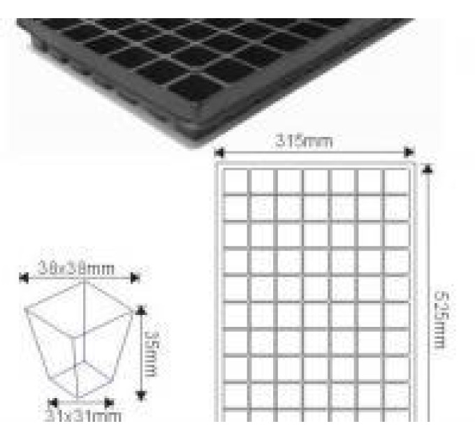 Касета для розсади DP 40/84