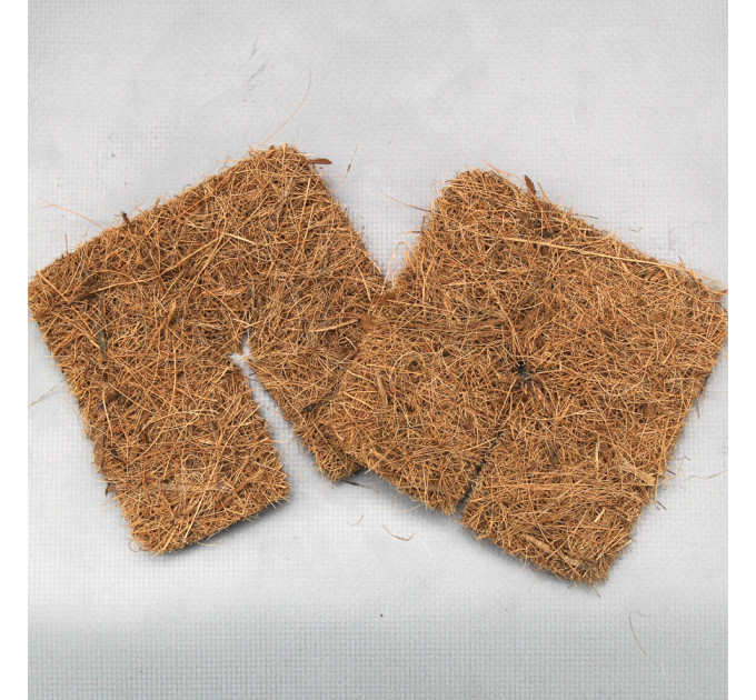 Мульчирующая кокосовая плитка 10х10 800гр/м.кв