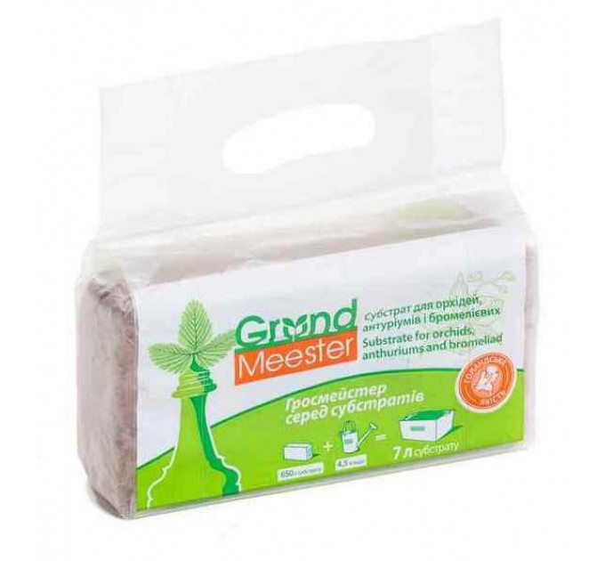 Кокосовый субстрат UNIbrick100 для орхидей, 100% торф