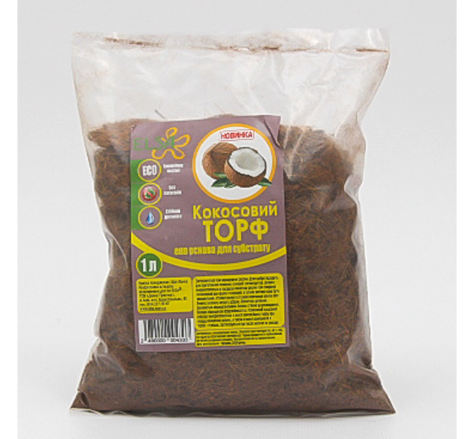 Кокосовый торф, 1 л