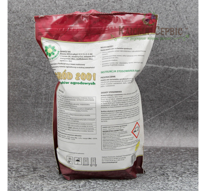 Удобрение Ogrod 2001 для садовых цветов, 2 кг