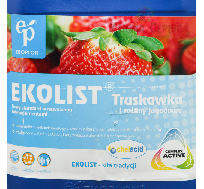 Добриво Ekolist для ягідних рослин, 5 л