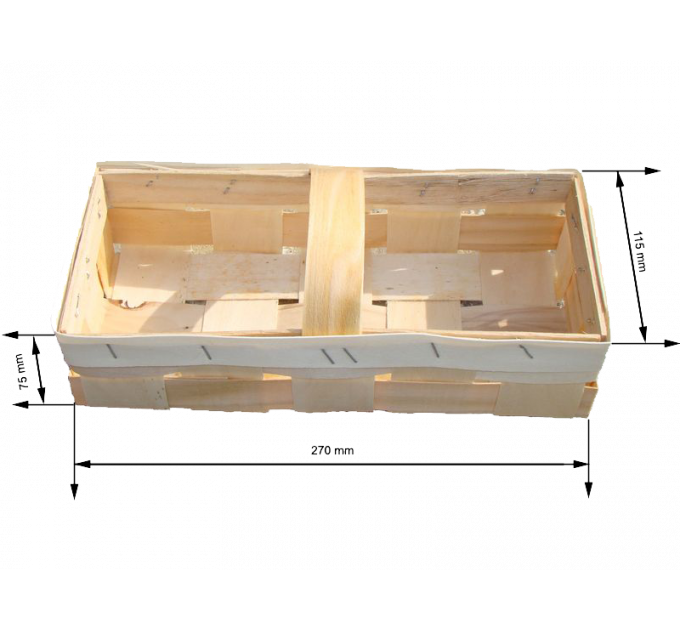 Тара для збору ягід з шпону