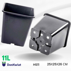 Горщик квадратний 11 л 25*25*26, Donkwiat HS11