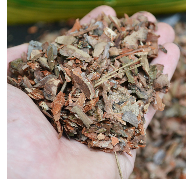 Сосновая кора мелкая 10-30 мм 40 л, Клиома Сервис