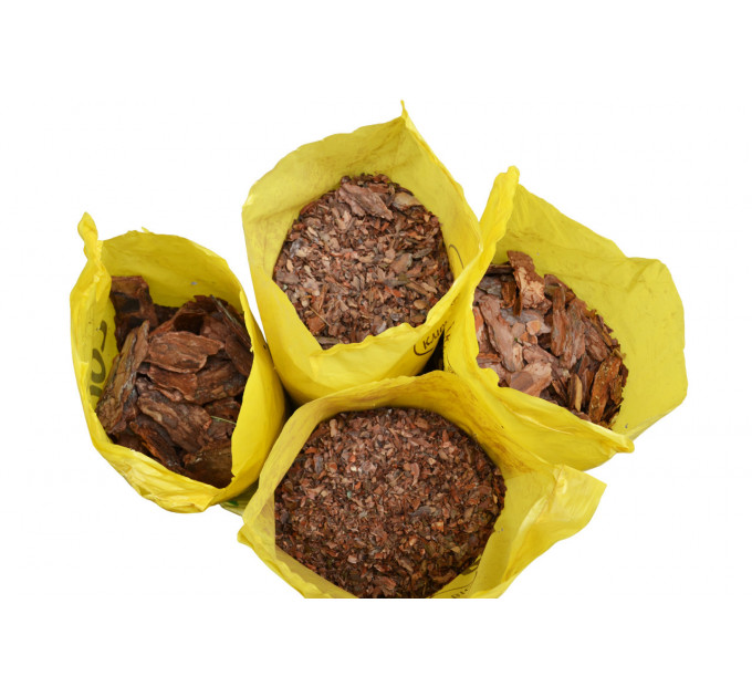 Сосновая кора мелкая 10-30 мм 40 л, Клиома Сервис