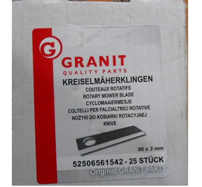 Ножи для роторной косилки Wirax