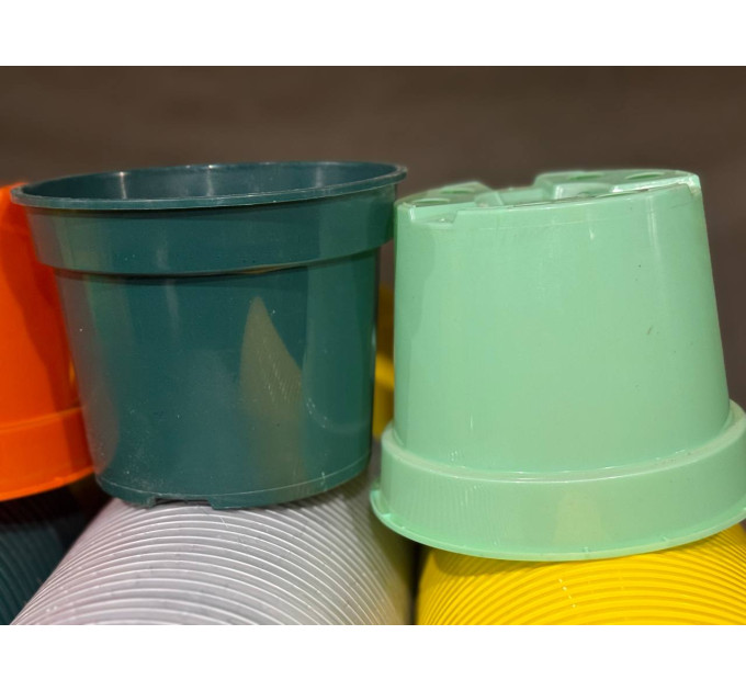 Горшок для цветов LotPlast 2 л d16 зеленый