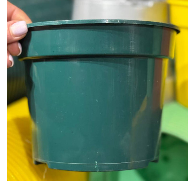 Горшок для цветов LotPlast 2 л d16 зеленый