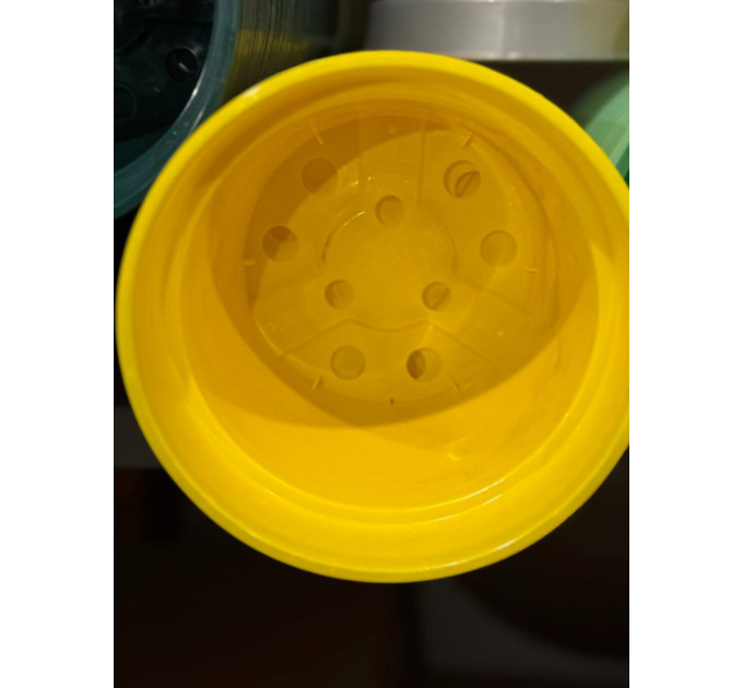 Горщик для квітів LotPlast 2 л d16 жовтий