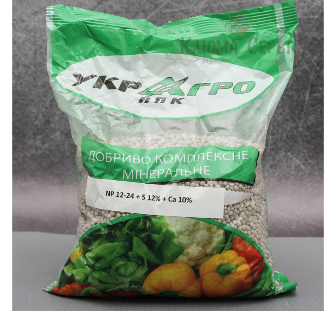 Удобрение сложное минеральное NP 12.24, упаковка 1 кг УкрАгро