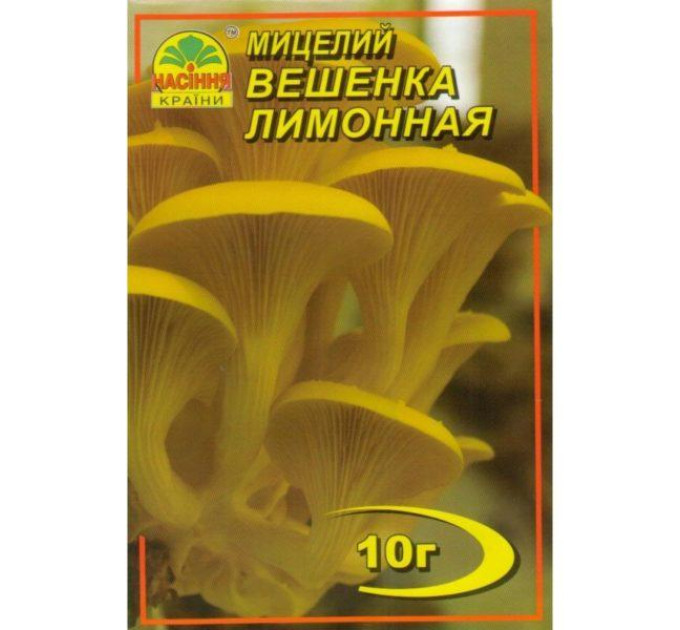 Мицелий гриба Вешенки лимонной, 10 гр