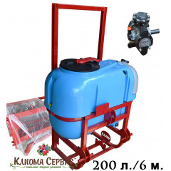 Опрыскиватель навесной Wirax 200 л./6м.