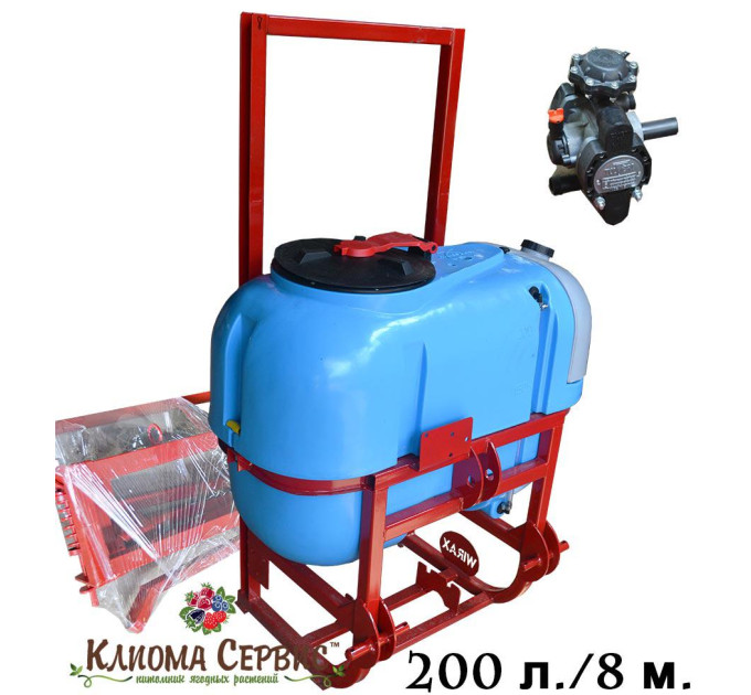 Опрыскиватель навесной Wirax 200 л./8м.
