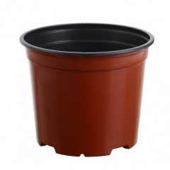 Горшок для цветов круглый Modiform, 0.47 л терракот