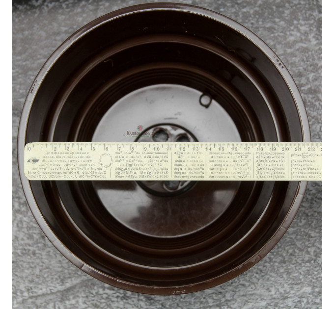 Подвесной горшок с крючком LotPlast 3.7 л d23 венге