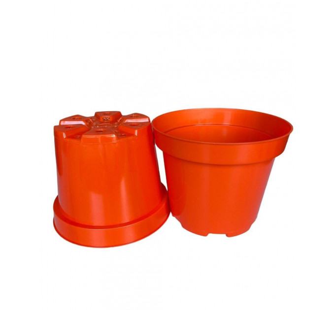 Горщик для квітів LotPlast 2 л d16 Оранжевий