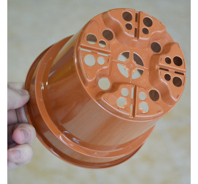 Горщик для квітів LotPlast 1.5 л d15 теракот