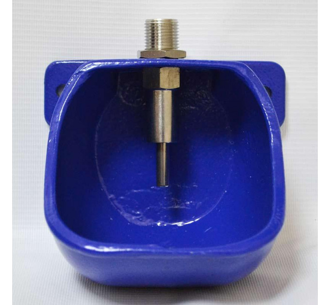 Чугунная поилка для свиней на откорме (Ш:13, Г:12 см)