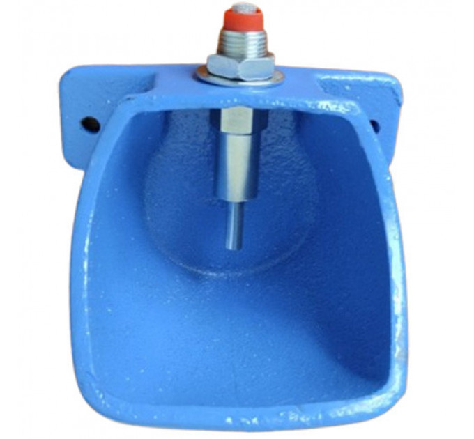 Чугунная поилка для свиней на откорме (Ш:13, Г:12 см)