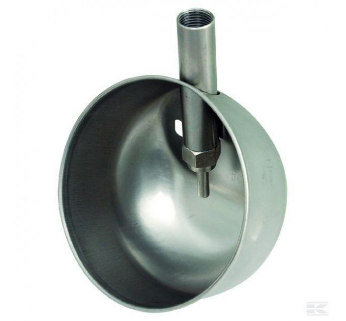 Мисочная поилка для подсвинков из нержавеющей стали Farma (150х110 мм)