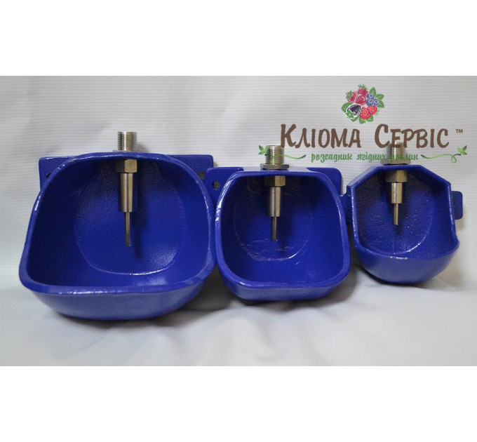 Чугунная поилка для хряков и свиноматок (Ш:18, Г:15 см)