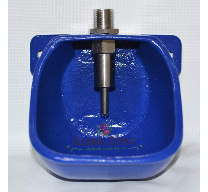 Чугунная поилка для хряков и свиноматок (Ш:18, Г:15 см)