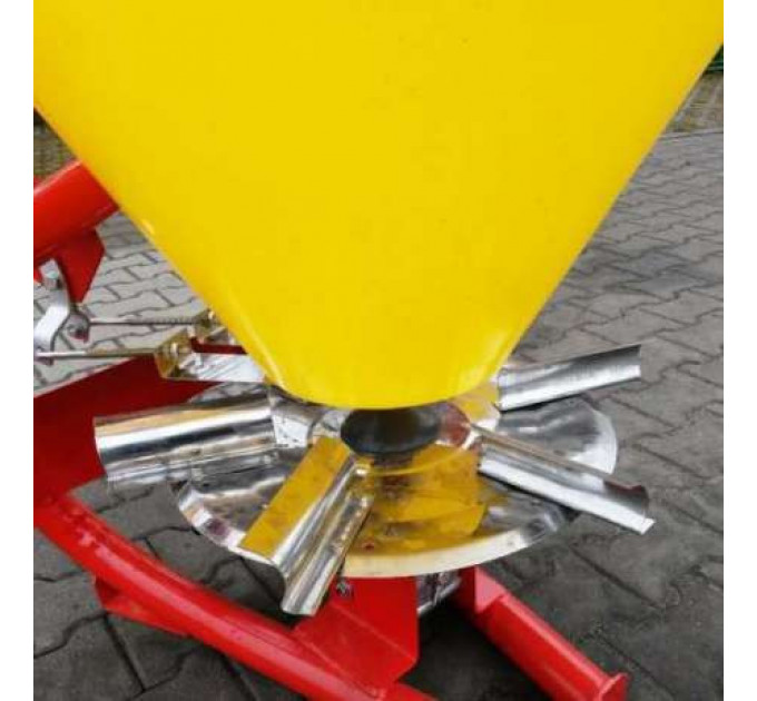 Разбрасыватель минеральных удобрений (пластик) JAR-MET 500 кг