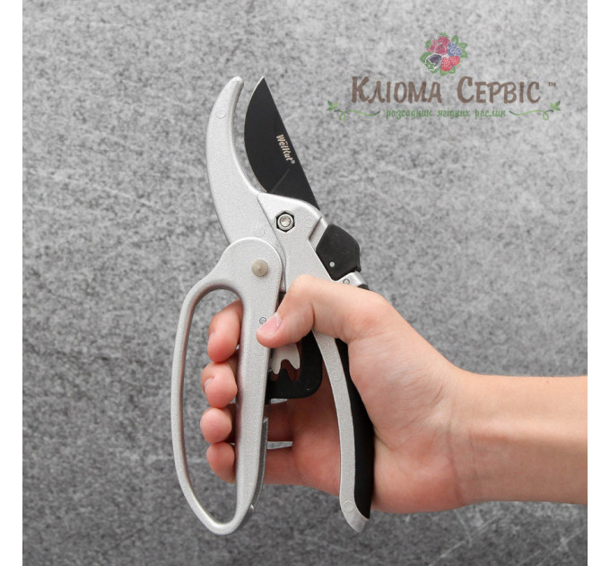 Садовый секатор HC-8A07, с наковаленкой