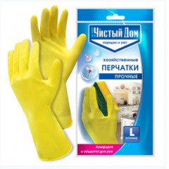 Перчатки хозяйственные, размер L