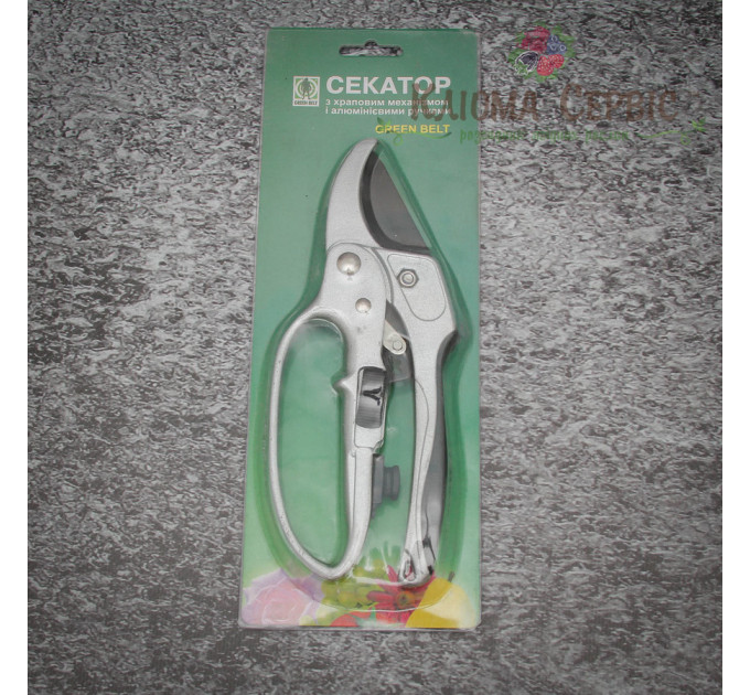 Секатор с храповым механизмом