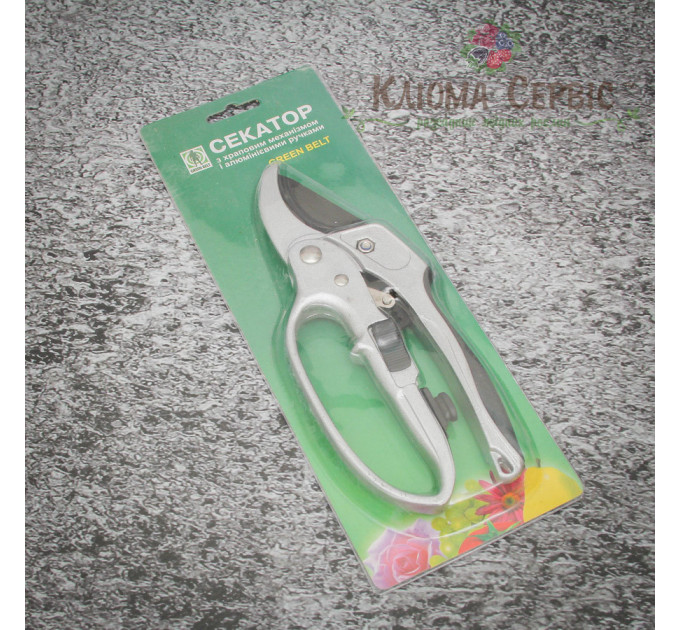 Секатор с храповым механизмом