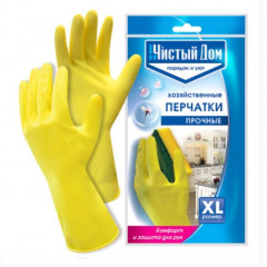 Перчатки хозяйственные, размер XL