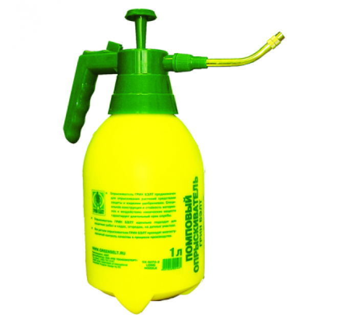 Помповый опрыскиватель с удлиненным наконечником 1л