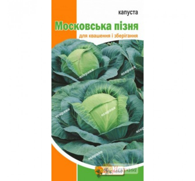 Капуста белокачанная Московская поздняя, 0,5 г