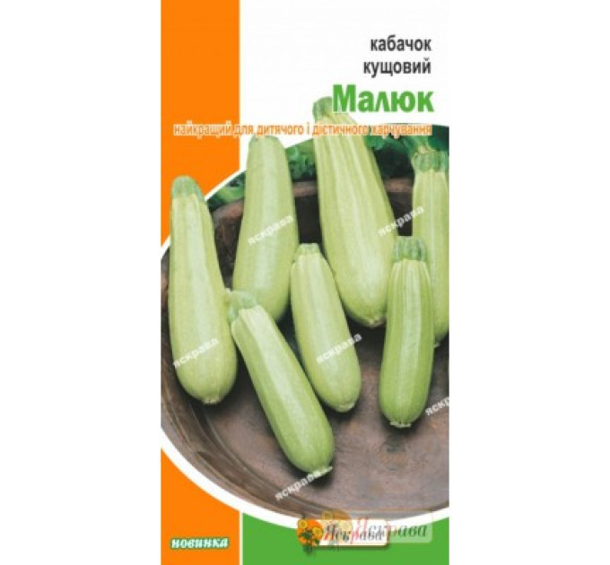 Семена кабачка "Малюк", 3 г