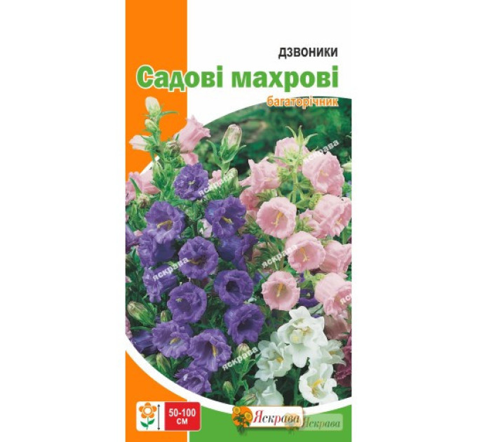 Семена цветов Колокольчики Садовые Махровые, 0.2 гр