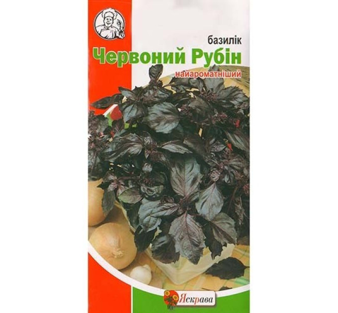 Семена Базилик Красный Рубин, 0.2 гр