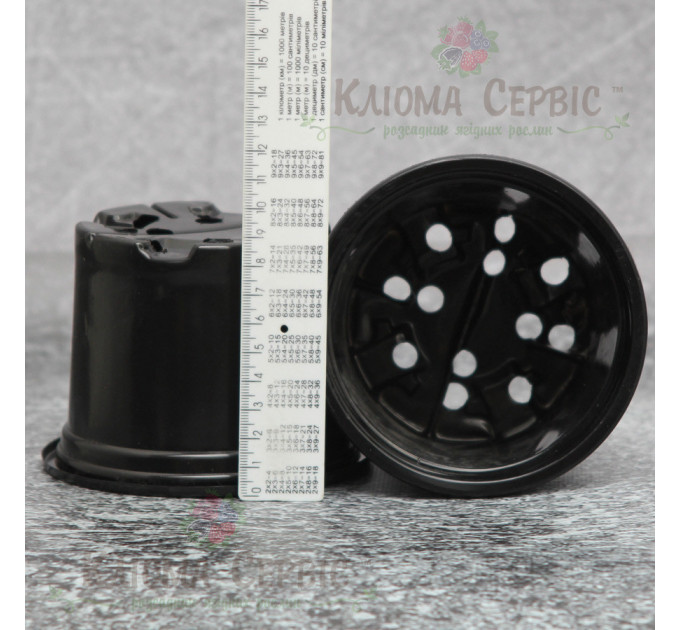 Стакан для цветов и рассады d 12, мягкий с перфорацией, UAH, 550 мл